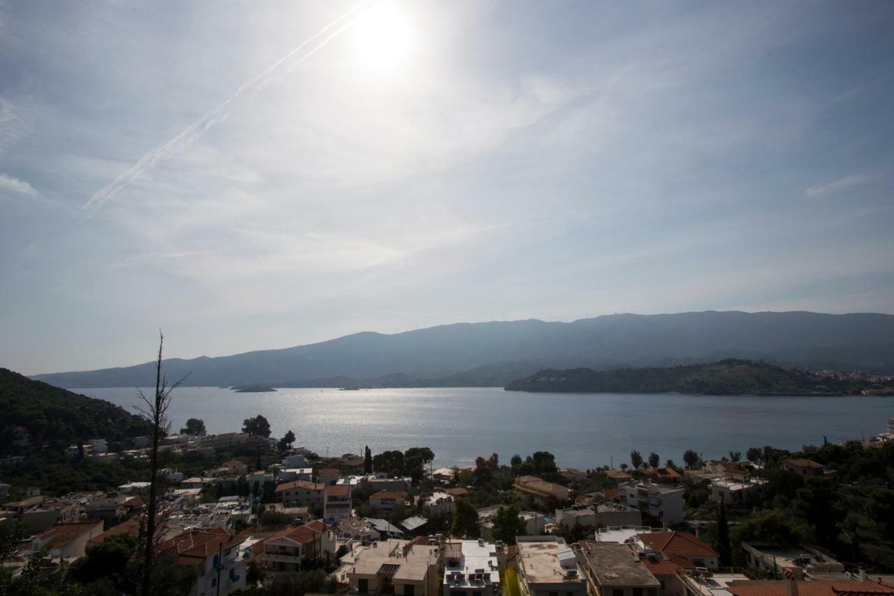 Kalavria Luxury Suites - Magnificent Sea View Of Poros Poros Town Exterior foto